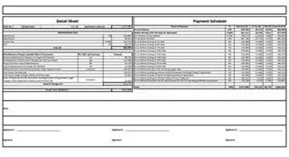 Lodha Villa Royale Gold cost sheet preview